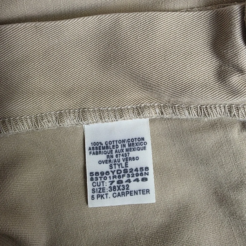 Polo Jeans Company Ralph Lauren 5 Pocket Carpenter Pants Mens‎ 38x32 Fits 40x34